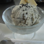 Black sesame Ice cream